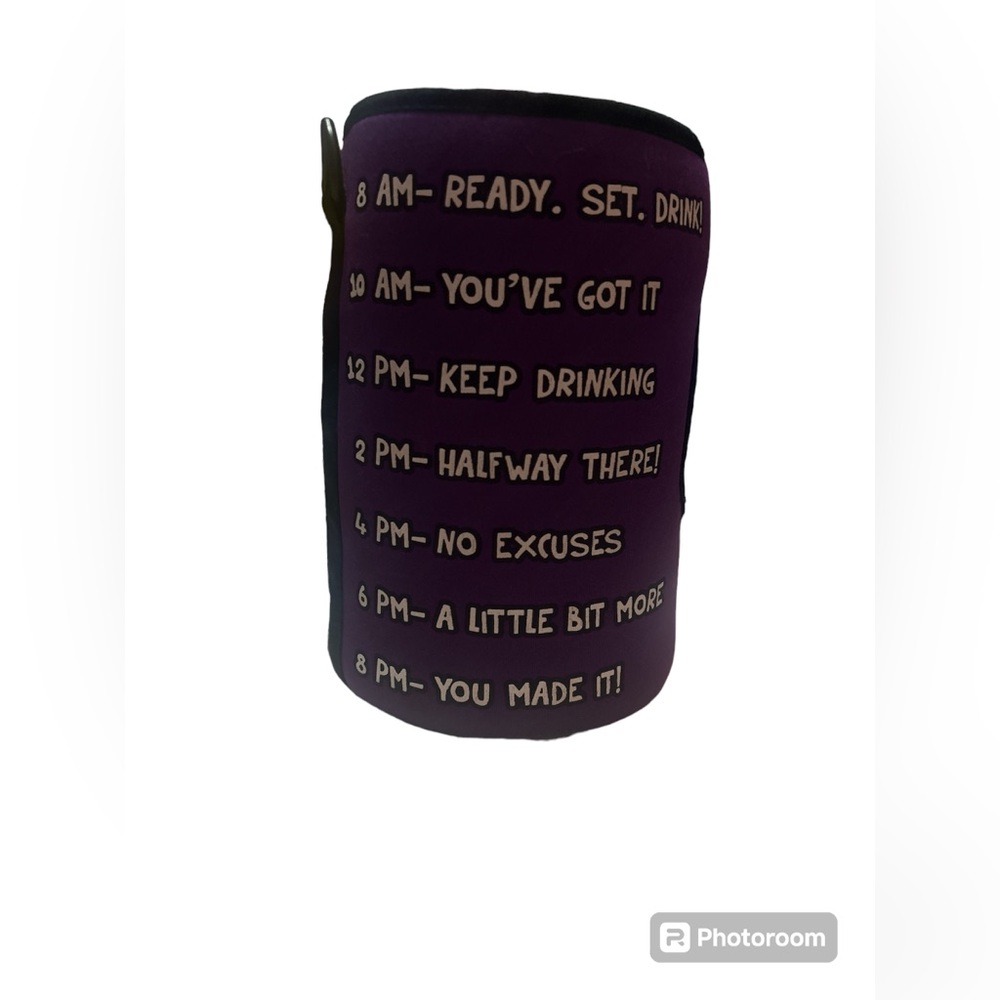 HydroMATE Gallon Insulated Water Bottle Sleeve Purple